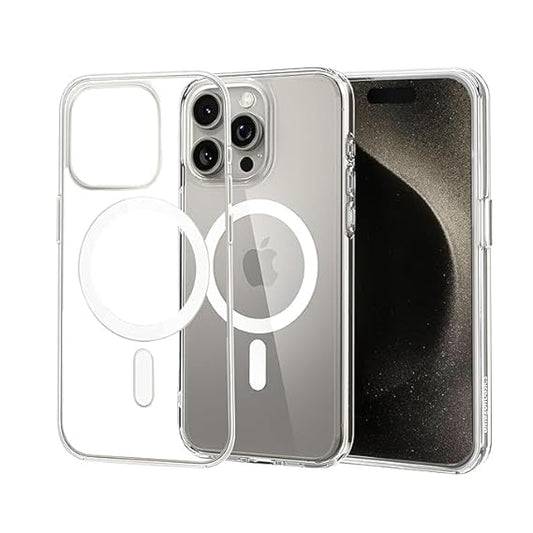 iPhone 15 Pro (TPU + Poly Carbonate | Crystal Clear)