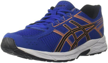 ASICS Men's Gel-Contend 4B+ Running Shoes (BLUE/ORANGE) - Rajputtrade