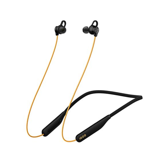iQOO Wireless Sport | Bluetooth in-Ear Earphones with Mic | 11.2mm Driver | 80ms Low Latency - Rajputtrade