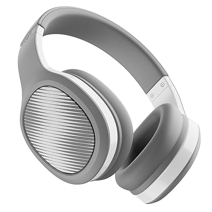 boAt Rockerz 460 Wireless Over Ear Headphones w/Up to 30hrs Playtime, 40mm Drivers (White)