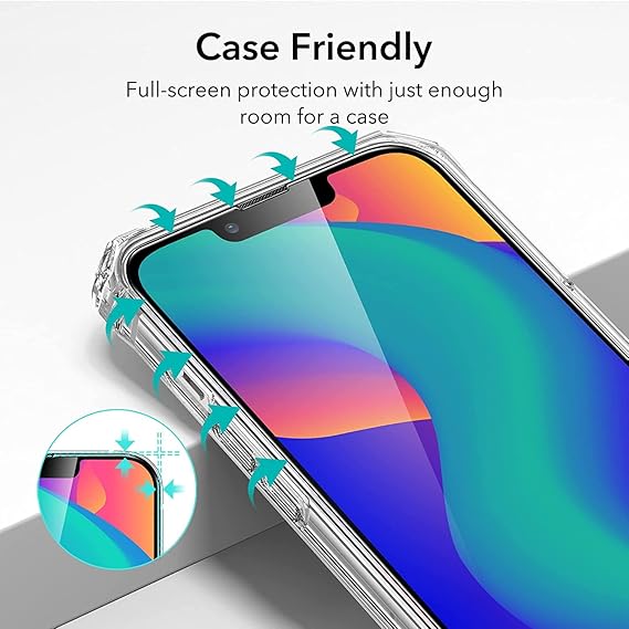 iphone 14 Plus Premium Original HD curved Edge to Edge Tempered Glass