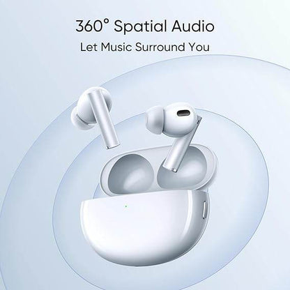 Ear Buds Air 6 Pro with Dual Drivers (11Mm+6Mmtweeter), 40 Hours Play Time,Fast Charge, 50 Db ANC - Rajputtrade