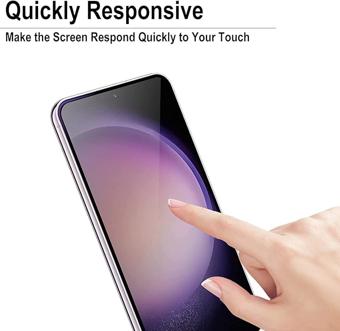 Samsung Galaxy S22, S23 5G tempered glass with Full Edge Protection