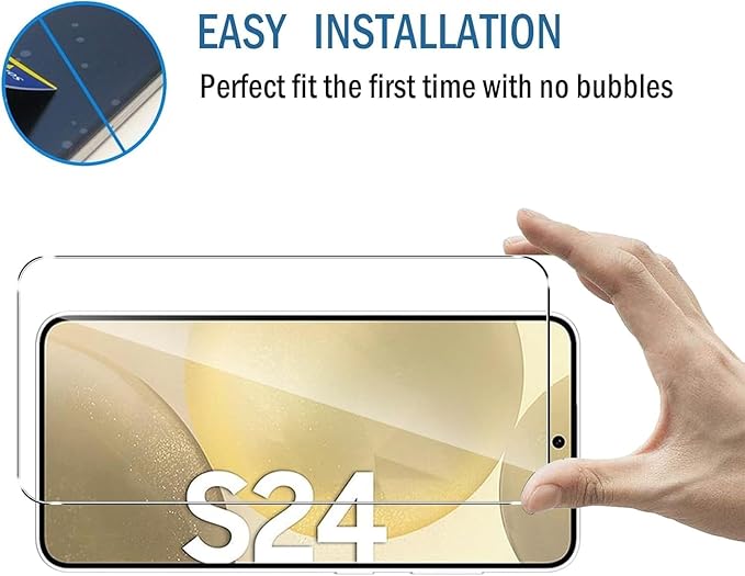 Samsung Galaxy S24 5G tempered glass with Full Edge Protection