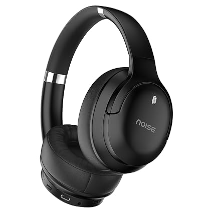 Noise Airwave Max 4 Wireless Over-Ear Headphones with 70H Playtime, ENC, 40mm Driver (Black) - Rajputtrade