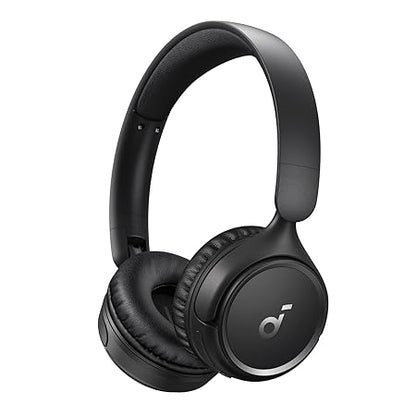 soundcore by Anker H30i Wireless On-Ear Headphones, Foldable Design, Pure Bass, 70H Playtime, Bluetooth 5.3 (Black)
