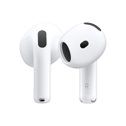 AirPods 4 Wireless Earbuds | Up to 30 Hours of Battery Life, USB-C Charging Case (White) - Rajputtrade