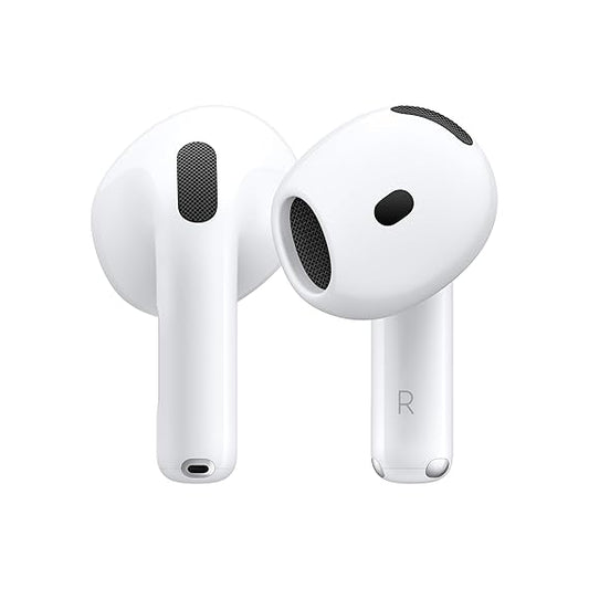 AirPods 4 Wireless Earbuds | Up to 30 Hours of Battery Life, USB-C Charging Case (White) - Rajputtrade