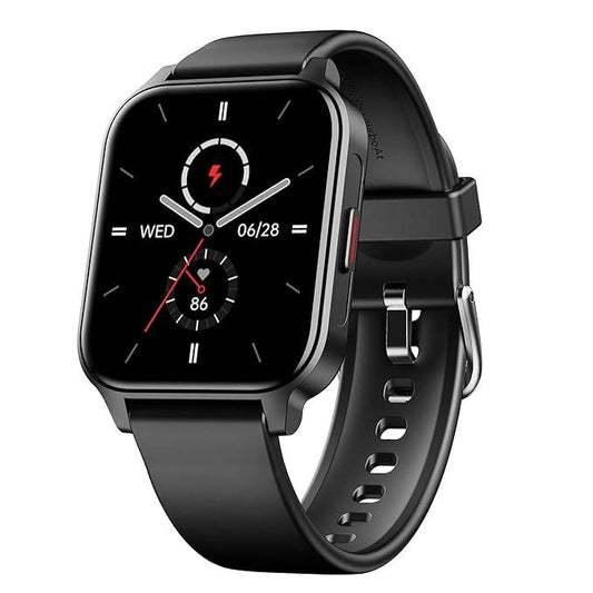 boAt Wave Call 2 Plus Smart Watch w/Bilingual Support (Hindi/English), 1.96”(4.97 cm) HD Display (Black) - Rajputtrade