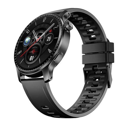 boAt New Launch Ultima Prime smartwatch with 1.43” AMOLED Display, Watch Face Studio (Onyx Black) - Rajputtrade