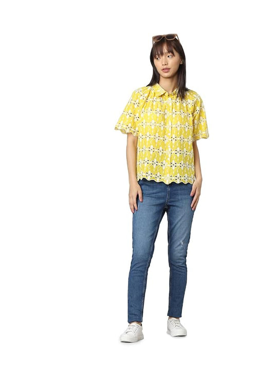 Women's Skinny Jeans, Medium Blue Denim (Size 34) - Rajputtrade
