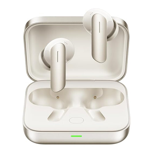 realme Buds Air 7, 12.4mm Dynamic Bass Drivers,52Hrs Playtime, 52dB Hybrid ANC,6 Mic ENC, 45ms Low Latency (Gold) - Rajputtrade
