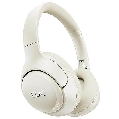 boAt Rockerz 551 ANC Pro (2025), 42dB Hybrid Adaptive ANC, App Support, 72Hrs Battery, Wireless Headphone with Mic (Hazel Beige) - Rajputtrade