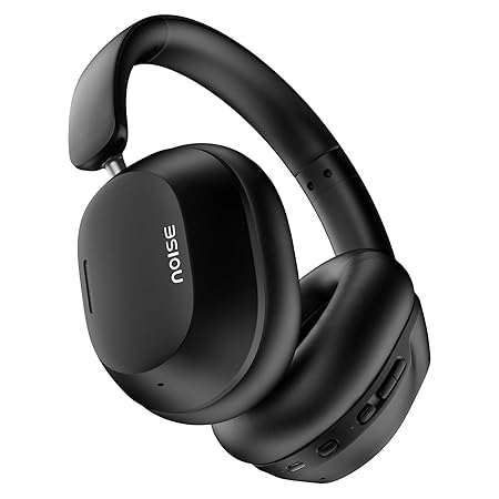 Noise Newly Launched Airwave Max 5 Wireless On Ear Headphones with Adaptive Hybrid ANC (up to 50dB), HFA Tech, 80H Playtime - Rajputtrade