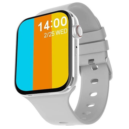 Fire-Boltt Visionary 1.78" AMOLED Bluetooth Calling Smartwatch with 368 * 448 Pixel Resolution, TWS Connection (Silver) - Rajputtrade