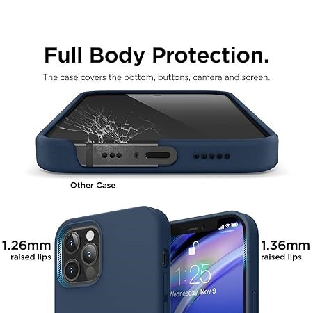 iPhone 12 | iPhone 12 Pro (Screen & Camera Protection) - Blue