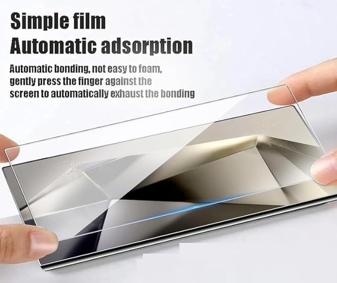 Samsung Galaxy S24 Ultra 5G tempered glass with Full Edge Protection