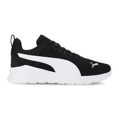 Puma Men Lace Up Sneaker Shoes (Black, White) - Rajputtrade