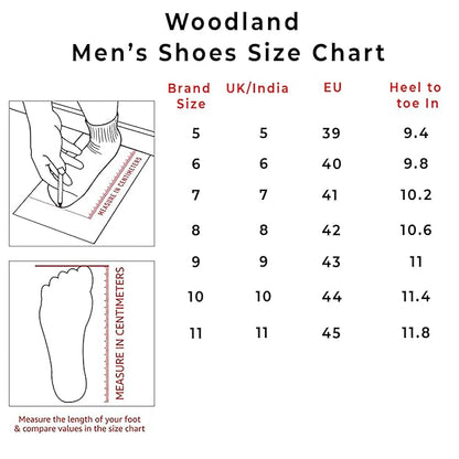 Woodland Men Lace Up Sneaker Shoes - KHAKI - Rajputtrade