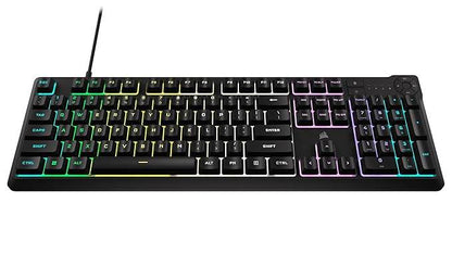 Corsair K55 CORE RGB Gaming Keyboard,Dynamic Dedicated Media Keys - Rajputtrade
