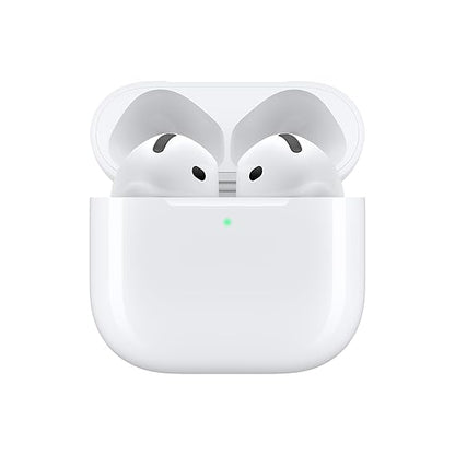 AirPods 4 Wireless Earbuds | Up to 30 Hours of Battery Life, USB-C Charging Case (White) - Rajputtrade