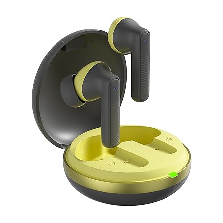 TWS in-Ear Earbuds (AB-T17) with Fast Charging up to 70 Hours of Playtime (Green) - Rajputtrade