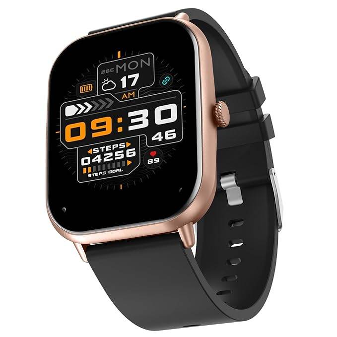 Fire-Boltt Ninja Call Pro Max Smart Watch 2.01 inch Display, Bluetooth Calling (G Black) - Rajputtrade