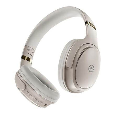 GM G+ Headphones, Over The Ear Headphones with Mic, BT 5.3, Pure Bass, 45ms Low Latency, Dual Pairing - Rajputtrade