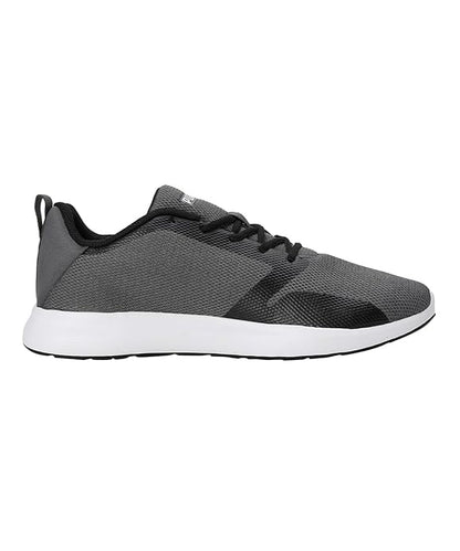 Puma Men Synthetic Sneaker Shoes (Black-Silver) - Rajputtrade