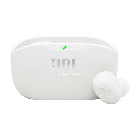 JBL Wave Buds 2 Ear Buds Wireless BluetoothV5.3, Active Noise Cancellation EarBuds,Multi Connect, App for Customized Extra Bass Eq, Relax Mode,Speed Charge, 40H Playback, Fast Pair, 4 Mics,IP54(White)