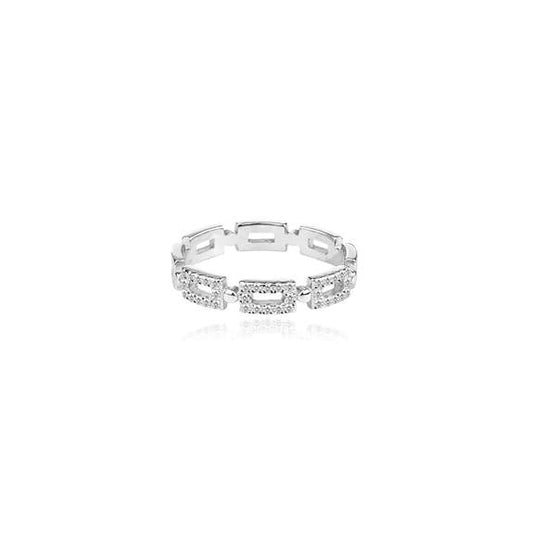 925 Sterling Silver Classy Ring | Gifts for Women & Girls | With 925 Stamp And Certificate Of Authenticity - Rajputtrade