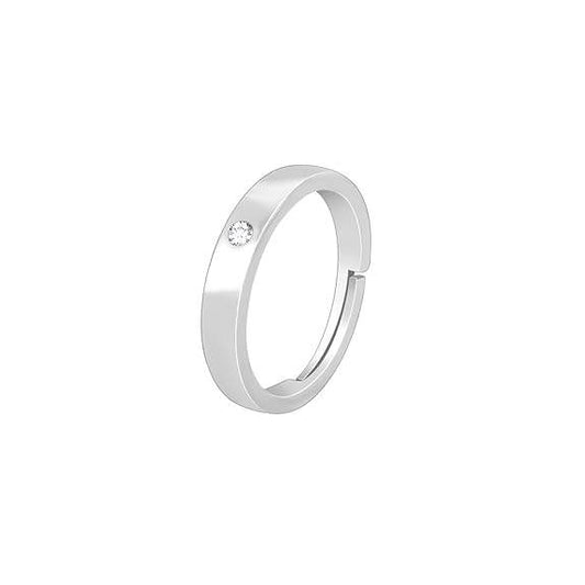 925 Silver Zircon Love Ring | Gifts for Women & Girls - Rajputtrade