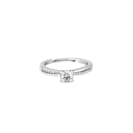 925 Silver Layered Ring Rose Gold 18k Gold Plated Rings | Stacking Ring | Statement Ring | Gifts for Women & Girls - Rajputtrade
