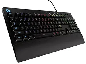 Logitech G213 Prodigy USB Gaming Keyboard, LIGHTSYNC RGB Backlit Keys, Spill-Resistant, Customizable Keys, Dedicated Multi-Media Keys - Black - Rajputtrade