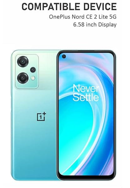 OnePlus Nord CE 2 lite 5G Tempered glass with Full Edge Protection and Easy Installation Kit