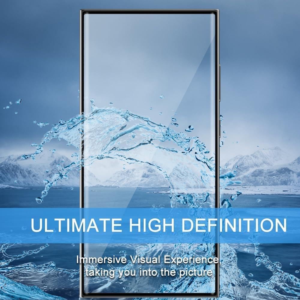 Samsung Galaxy S24 Ultra 5G tempered glass with Full Edge Protection