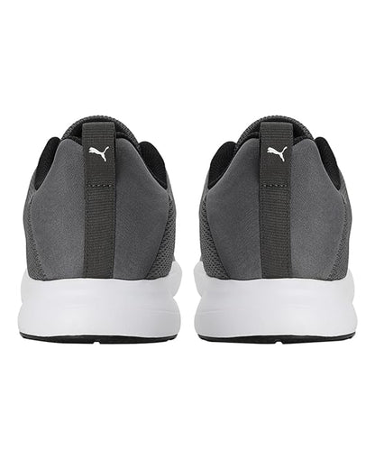 Puma Men Synthetic Sneaker Shoes (Black-Silver) - Rajputtrade