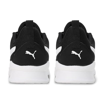 Puma Men Lace Up Sneaker Shoes (Black, White) - Rajputtrade