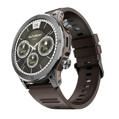 Newly Launched Noise Endeavour Rugged Design 1.46" AMOLED Display Smart Watch(Vintage Brown) - Rajputtrade