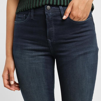 Women's 312 Slim Fit Mid Rise Jeans, Blue (Size 34) - Rajputtrade