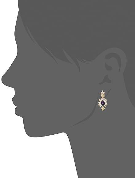 Gold Plated Austrian Crystal With Blue Stone Necklace Set for Women - Rajputtrade