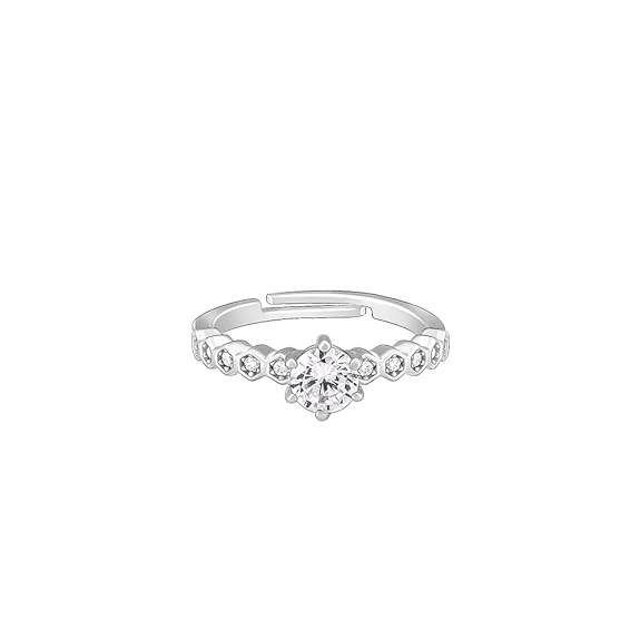 925 Silver Charm Ring, Adjustable | Gifts for Girlfriend,Pendant to Gift Women & Girls | - Rajputtrade