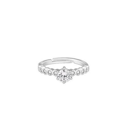 925 Silver Charm Ring, Adjustable | Gifts for Girlfriend,Pendant to Gift Women & Girls | - Rajputtrade