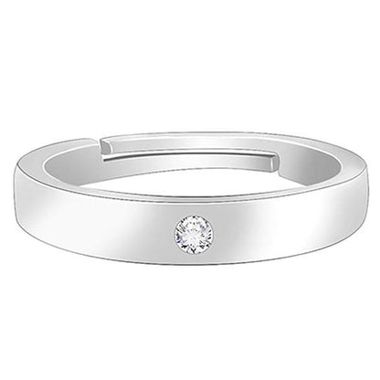 925 Silver Zircon Love Ring | Gifts for Women & Girls - Rajputtrade