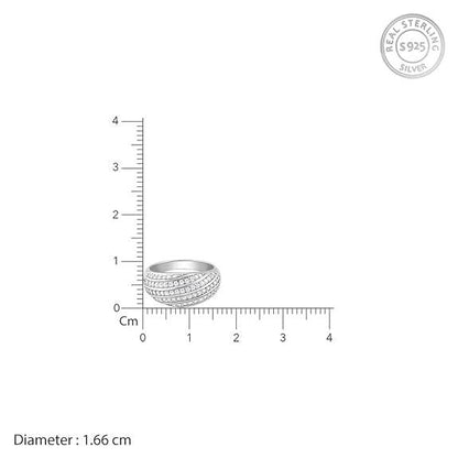 925 Silver Spired Dome Ring,Fixed Size,Indian - 12 | Gifts for Women and Girls | - Rajputtrade