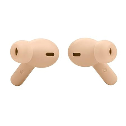 JBL Vibe Beam in-Ear Wireless Earbuds (TWS) with Mic,App for Customized Extra Bass Eq,32 Hours Battery (Beige) - Rajputtrade