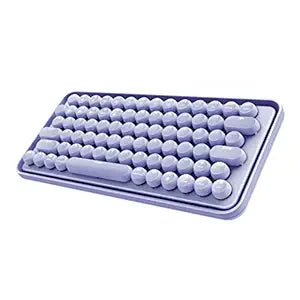 RAPOO Ralemo Pre 5 Mechanical Keyboard with Multi-Mode Technology (Bluetooth), Backlight Enabled & Built in Battery. Compatible with Windows/Chromebook/PC/Laptop (Purple) - Rajputtrade