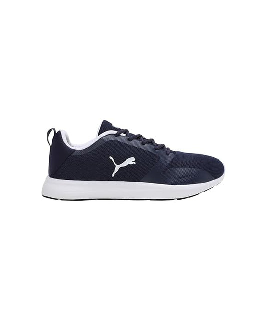 Puma Men Synthetic Sneaker Shoes (Peacoat-White) - Rajputtrade