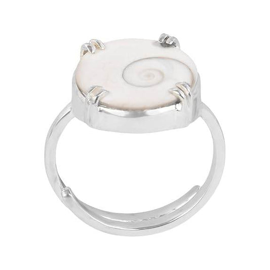 925 Silver Adjustable Ring | Natural & Certified Astrological Gemstone for Men and Women. - Rajputtrade