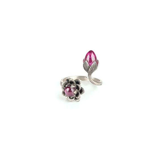 by CaratLane Oxidised Rise Above Bias Ring in 925 Silver for Women - Rajputtrade